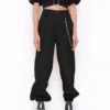 Elastic Waist Cargo Long Trousers - Image 10