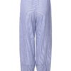 Elastic Waist Striped Harem Pants - Image 3