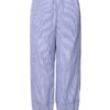 Elastic Waist Striped Harem Pants - Image 4