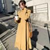 Elegant Half-turtleneck Loose Sweater Dress