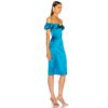 Elegant Slash Neck Off Bodycon Party Dress - Image 2