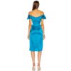Elegant Slash Neck Off Bodycon Party Dress - Image 3