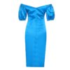 Elegant Slash Neck Off Bodycon Party Dress - Image 5