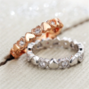 Fashion Engagement Wedding Jewelry Cubic Zirconia Ring - Image 2