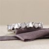 Fashion Engagement Wedding Jewelry Cubic Zirconia Ring - Image 5