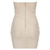 Fashion Hollow Out Strapless Party Mini Dress - Image 3