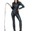 Halloween Costume Catwoman Leather Roleplay Cosplay