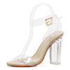 High Heel Sandal - Acrylic Ankle and Toe Strap - Image 2