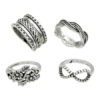 Rings Set In 4 Pcs Valentine Gift - Image 2