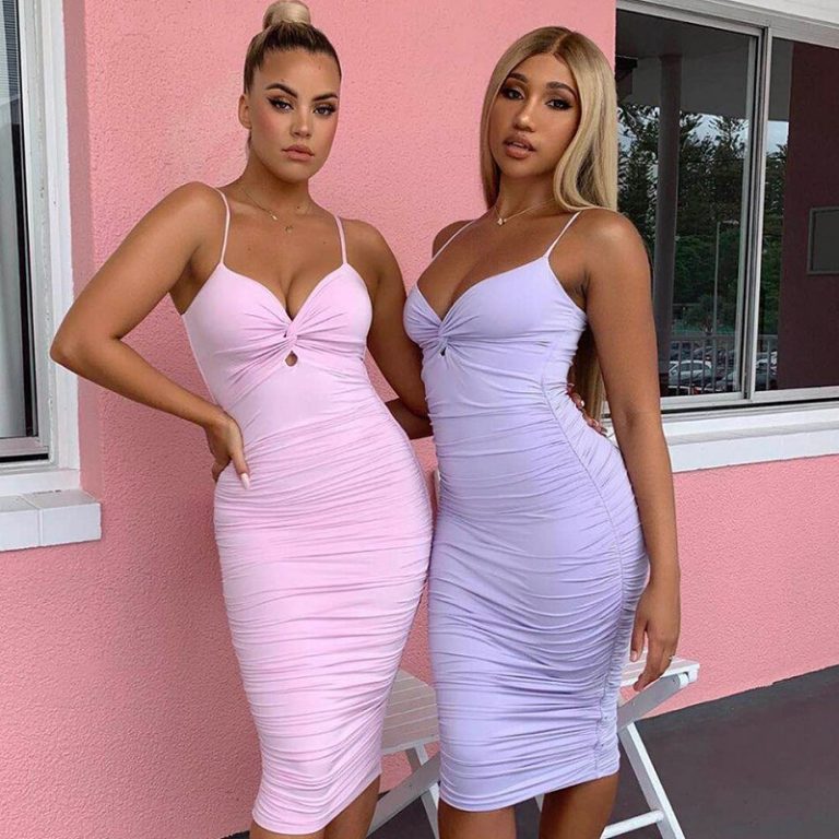Sexy Club Backless Evening Party Bodycon Dress - Image 4