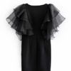 Sexy Club Short Sleeve Bodycon Mini Dress - Image 5