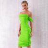 Sexy Draped Off The Shoulder Party Dress - Image 2