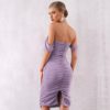 Sexy Draped Off The Shoulder Party Dress - Image 6
