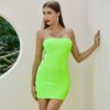Sexy Hollow Out Celebrity Runway Bodycon Bandage Dress - Image 3