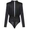 Sexy O Neck Long Sleeve Skinny Jumpsuit - Image 5