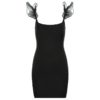 Sexy Ruffles Lace Club Celebrity Party Bodycon Bandage Dress - Image 5