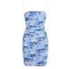 Sexy Sleeveless Print Bodycon Club Dress - Image 5