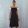 Sexy Strapless Off Shoulder Club Party Bodycon Dress - Image 4