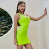 Sleeveless Sexy Tank Bodycon Celebrity Party Dresses Vestidos - Image 5