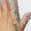 Statement Metal Floral Rings - Image 2