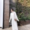 Straight Elegant Turtleneck Patchwork Sweater Dress - Image 5