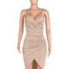 Straps Neck Sleeveless Polyester Cupless Sexy Dress - Image 7
