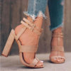 T-Strap Sandal - Double Buckles - Image 2
