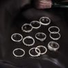 Vintage Boho Knuckle Party Rings Punk Jewelry Gift - Image 10