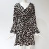 A-Line Ruffles Flare Sleeve V-Neck Mini Dress - Image 6