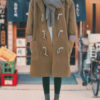 Casual Polyester Duffle Long Sleeve Overcoat Lolita Outwears - Image 2