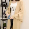 Classic Sweaters Batwing Long Sleeve Knitted Cardigans - Image 6