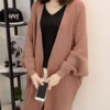 Classic Sweaters Batwing Long Sleeve Knitted Cardigans