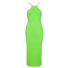 Fashion Sexy Spaghetti Strap Backless Club Bandage Dress - Image 4
