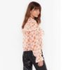 Floral Print Ruffles Chiffon Blouse - Image 2