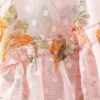 Floral Print Ruffles Chiffon Blouse - Image 6