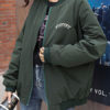 Hooded Long Sleeve Embroidered Short Jacket