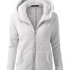 Hooded Zipper Casual Pockets Street Wear Jacket - Image 3