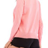 Jewel Neck Long Sleeve Studded Short Sweaters Cardigan - Image 6