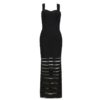 Lace Sexy Spaghetti Strap Hollow Out Club Bandage Dress - Image 5