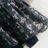Long Sleeve Casual Loose Pleated Mini Dress - Image 6