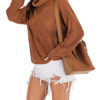 Pullover High Collar Long Sleeves Sweaters - Image 2
