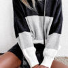 Pullovers Jewel Neck Long Sleeves Short Sweaters - Image 3