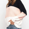 Pullovers Jewel Neck Long Sleeves Short Sweaters - Image 4