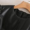 Sexy Club Puff Short Sleeve Bodycon Party Mini Dress - Image 3