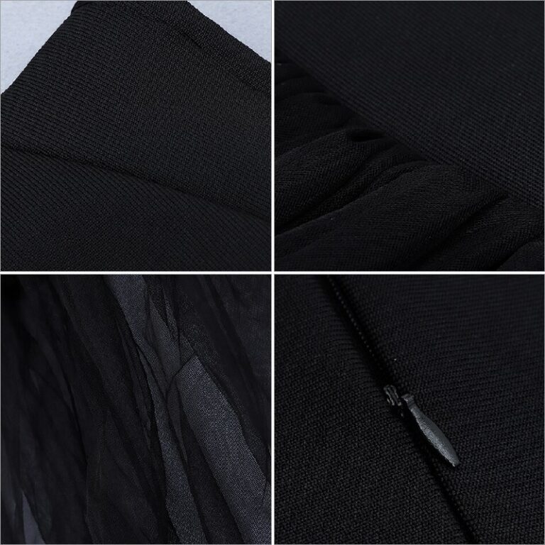 Sexy Strapless Elegant Patchwork Bodycon Backless Party Dress - Image 4