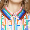 Short Sleeves Turndown Collar Long Dress - Image 4