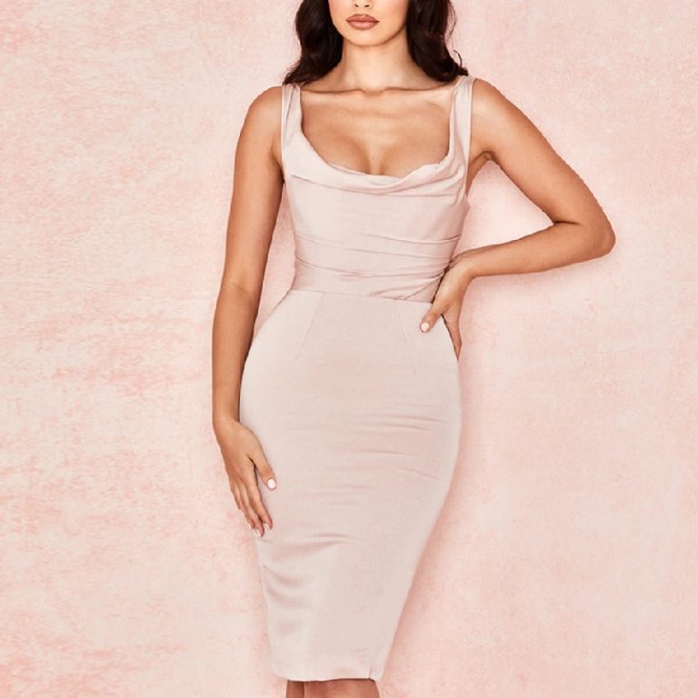 Sleeveless Sexy Spaghetti Strap Fashion Club Celebrity Party Dresses - Image 2