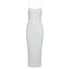 Spaghetti Strap Mesh Sexy Night Out Party Dress Vestidos - Image 2