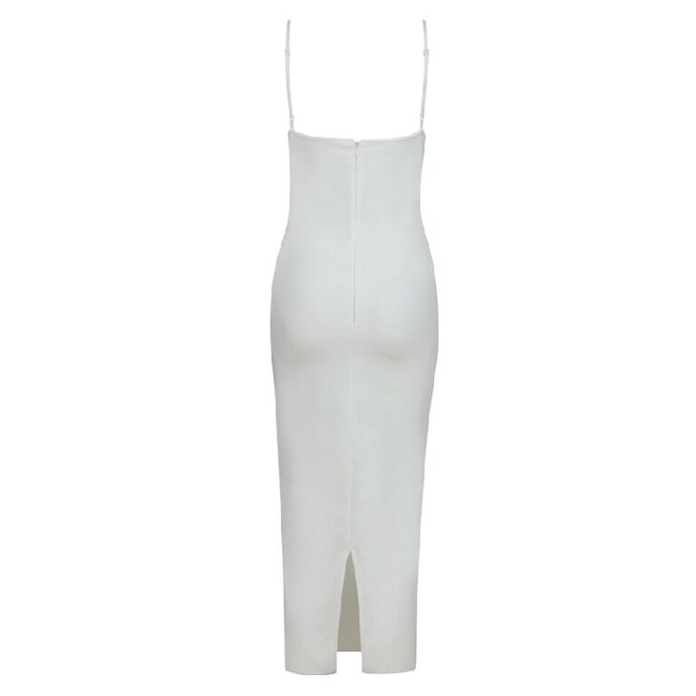 Spaghetti Strap Mesh Sexy Night Out Party Dress Vestidos - Image 3
