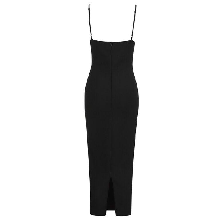 Spaghetti Strap Mesh Sexy Night Out Party Dress Vestidos - Image 5